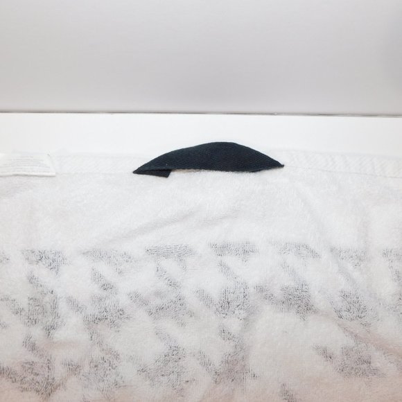 2011 Winning Edge LOUDMOUTH White Black Yellow Embroidered Golf Towel 16" x 23" - Picture 7 of 7